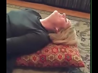 Cuck and Cuckold fuck his wife until they cum all over her