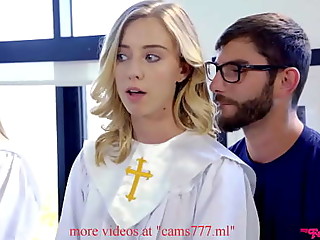 cute teen got fucked by his at church chair