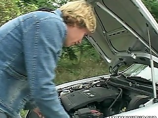 A Mature Damsel In Distress Only Needs Cock For Help