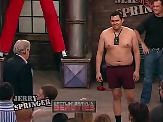 What is the name of the blonde? Jerry springer