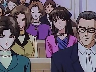 Futanari impregnates bride on her wedding