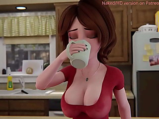 MILFs morning sex duties