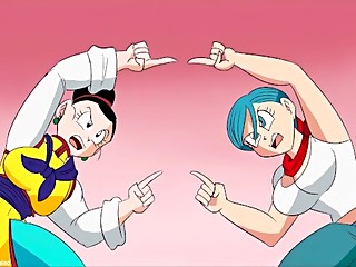 Bulchi & Gogeta 4K Ai Upscaled