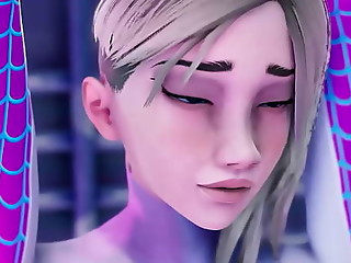 Gwen gets fucked by a big fat cock