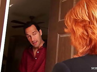 Old BBW woman tricked to Cheating Sex by Big Dick Neighbour
