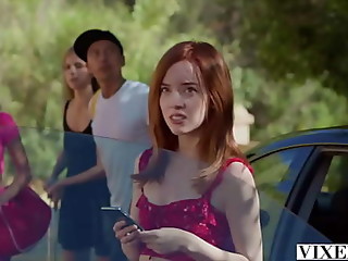 VIXEN Raunchy redhead craves hard cock