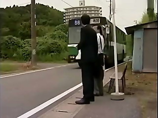 Tsukamoto in commuter bus japanese super sex