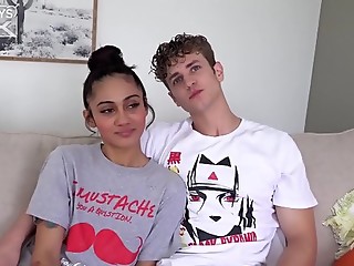 Sexy Smokeshow Latina Babe Fucks Pretty Dude. JB looking ass