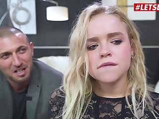 LETSDOEIT - Big Ass Russian Blondie Alexa Flexy Gets Her Ass Fucked Hard By A Big Italian Cock