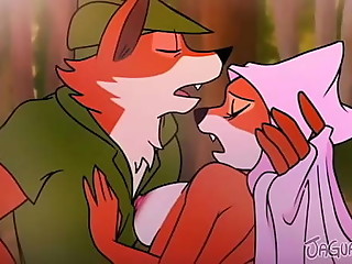 Furry couple in love fucking - Disney Robin Hood